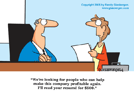 Entertaining mistakes people make on resumes…